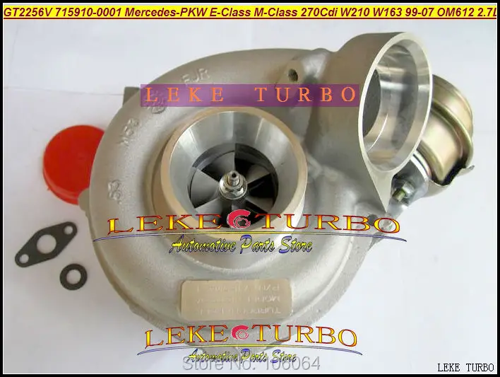 GT2256V 715910 5002S Турбокомпрессор Для Mercedes PKW E Class E270 CDI W210 M ML270 W163 99 07 OM612 2.7L