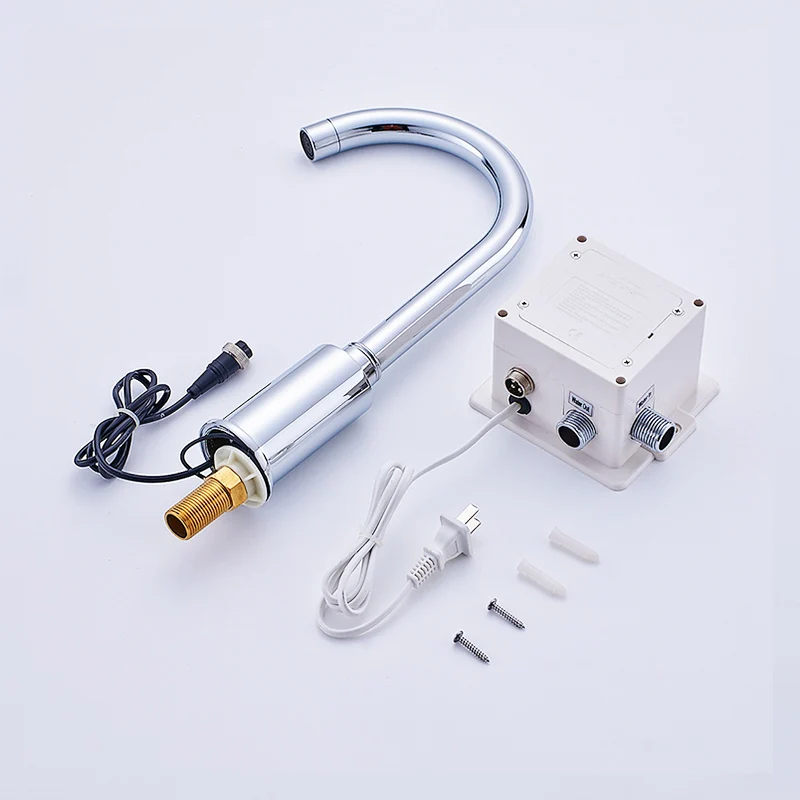 Автоматический смеситель FLG для ванной комнаты без касания с датчиком горячей и