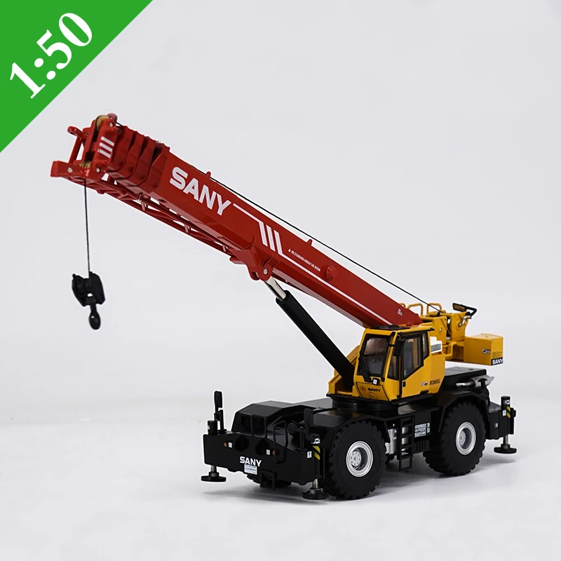 1/50 SANY ROUGH-TERRIAN Suspens CRANE SRC865XL литая металлическая модель Подарочная коллекция