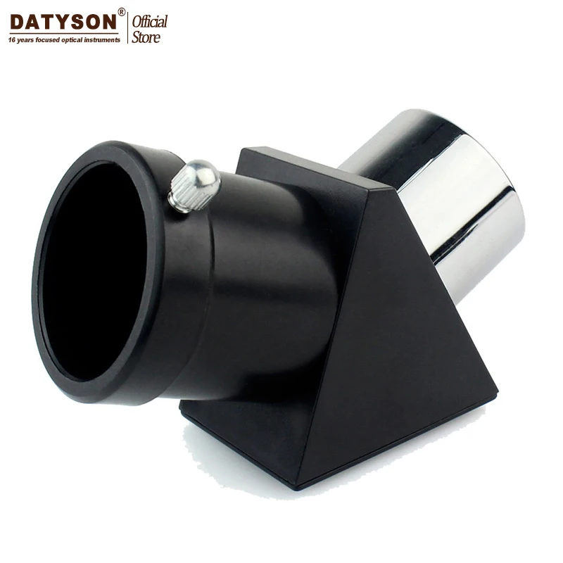 Datyson Zenith Diagonal Mirror / Adapter 1.25'' 45-Degree Erecting Image Prism for Astronomical Telescope Eyepiece | Инструменты