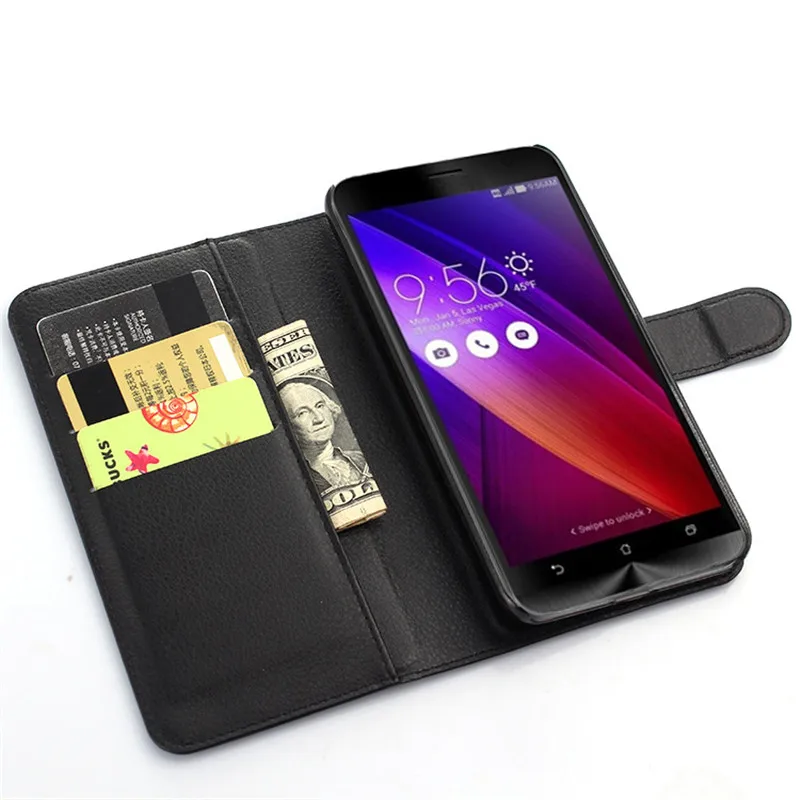 Стильный чехол-Кошелек из искусственной кожи для ASUS ZenFone 2 Zenfone2 ZE550ML ZE551ML с