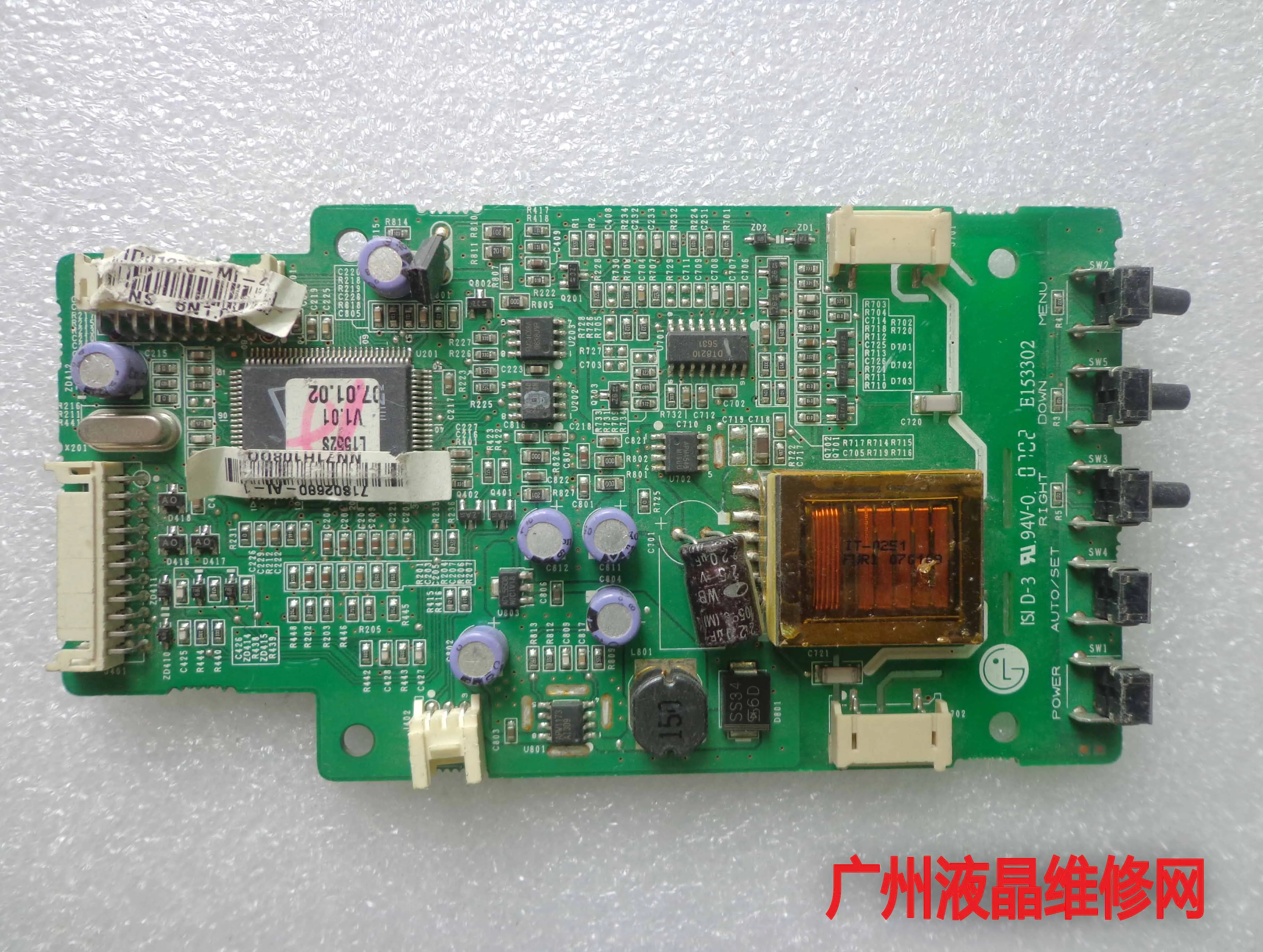 

L1553S-SFQ L1552S driven plate motherboard 68709M0740A E153302