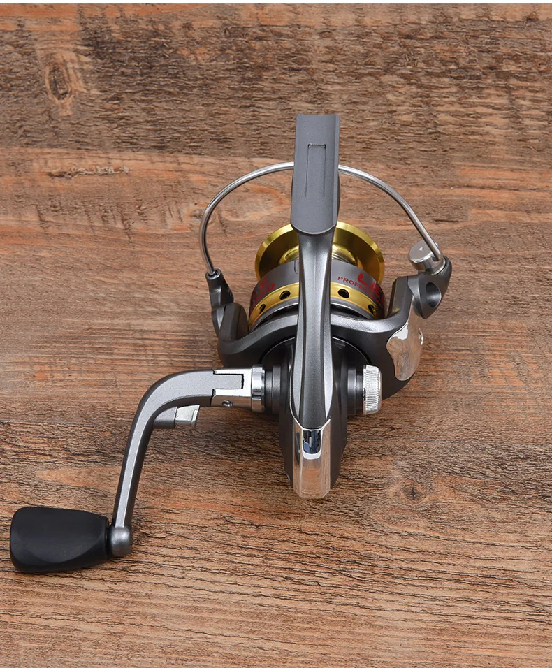 LE series metal fishing reel wire cup spinning wheel line exit | Fishing Reels