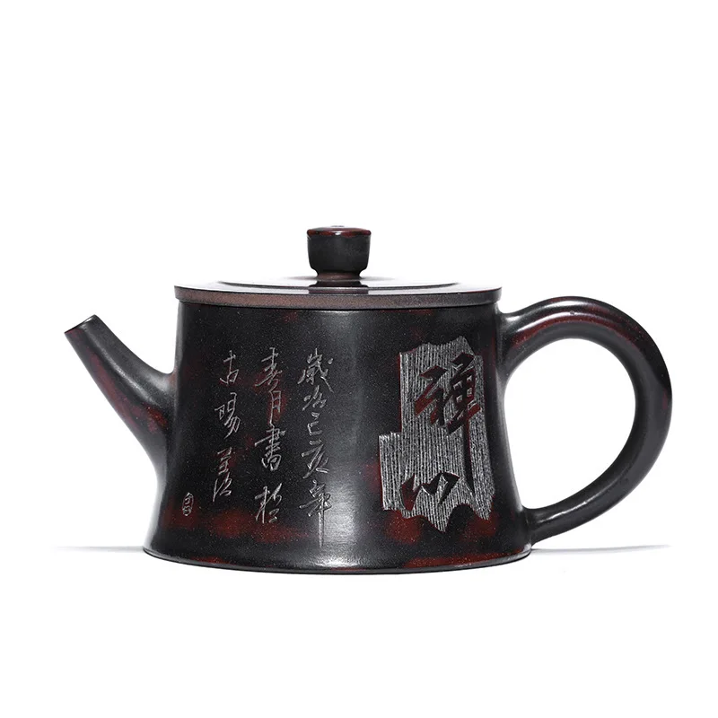 nixing pottery Ore Zen сердце линия талии нисин Tao Xufeng ручной чайный набор индивидуальные крошечные династии Шан причина поколение волос - Цвет: nixing pottery
