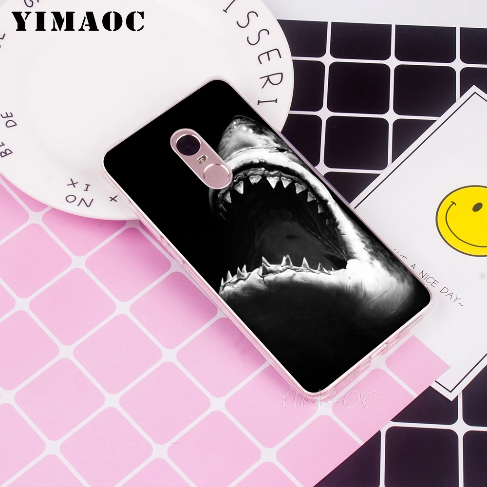 YIMAOC Deadpool и sharksSoft TPU чехол для Xiaomi Redmi 6 4X 5A 4A S2 Note 4 5 Pro Plus Mi 8 9 SE A2 A1 MiX 2S MAX 3 |