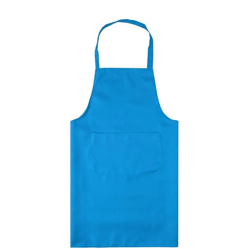 sky blue color 4 WITUSE заводская цена ПВХ пылезащитные фартуки регулируемые без рукавов для приготовления пищи рабочие фартуки Кухонный Фартук Schort повара фартук - Цвет: sky blue color 4