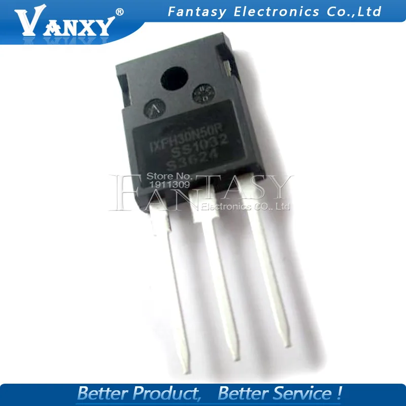 5 шт. IXFH30N50 TO-247 IXFH30N50P 30N50 TO-3P 500V 30A | Электронные компоненты и принадлежности