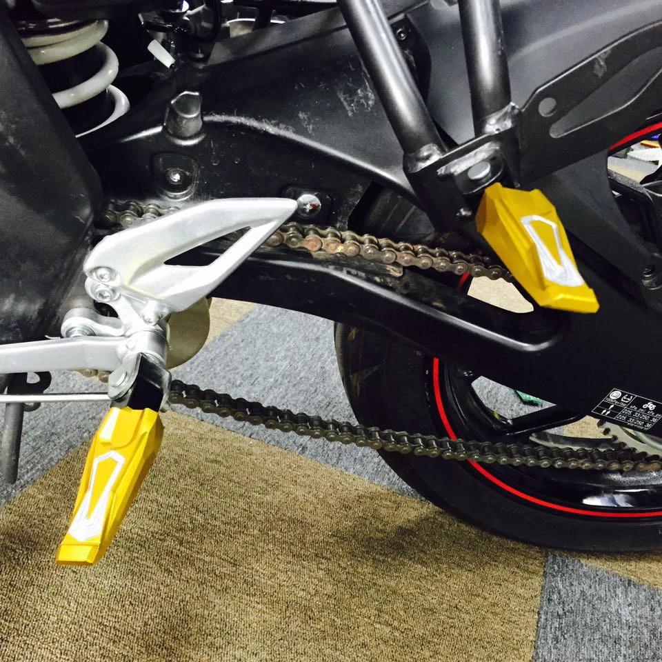 Складные колышки для ног мотоцикла yamaha MT 01 07.MT 09 Tmax500 TMAX530 YZF R3 r6|motorbike yamaha|yamaha
