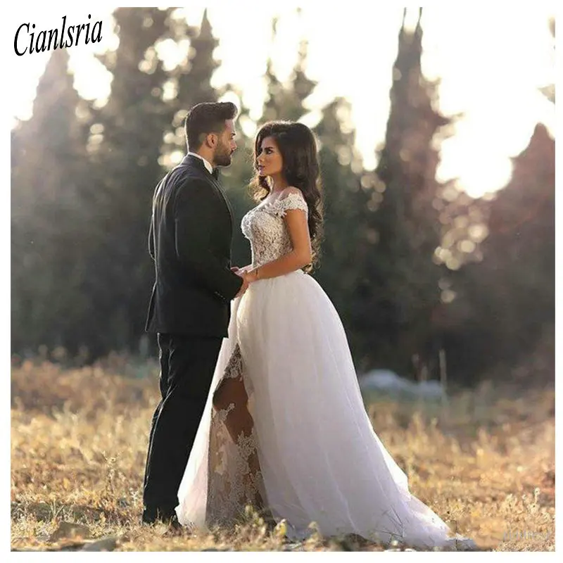 Роскошные Африканские свадебные платья с аппликацией русалки классические со