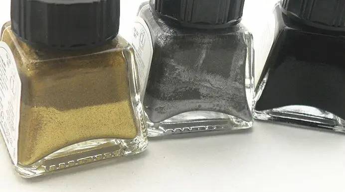 Winsor & Newton металлические чернила 14 мл Краска серебро золото черный для Dip Pen|winsor