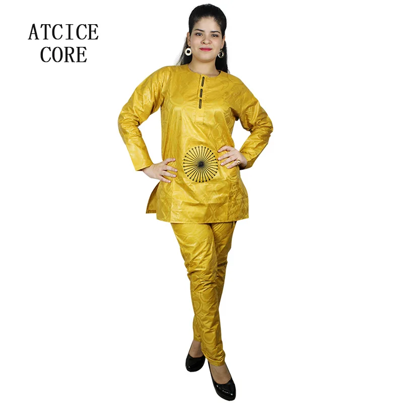 Африканские платья для женщин базин богатый вышивкой дизайнерское платье топ с