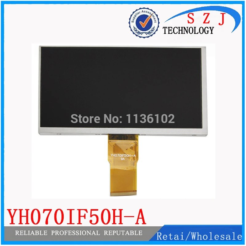 Новый 7 дюймовый YH070IF50H A ЖК дисплей Матрица планшет 163*97 мм TFT экран панель