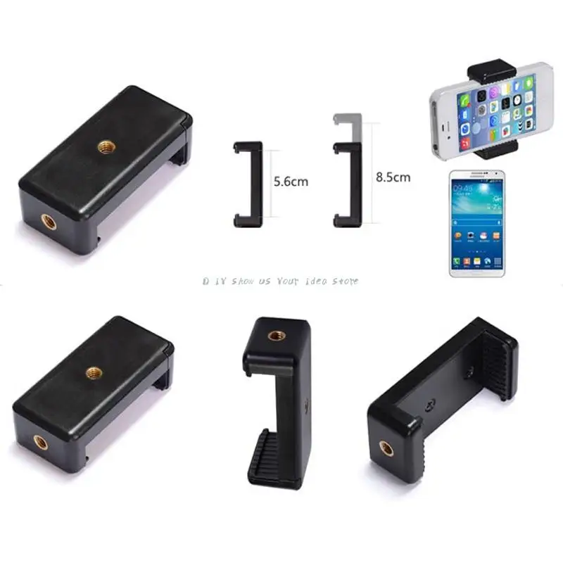 Уникальный дизайн двойная 1/4 винтовая головка подключение фотоштатив монопод