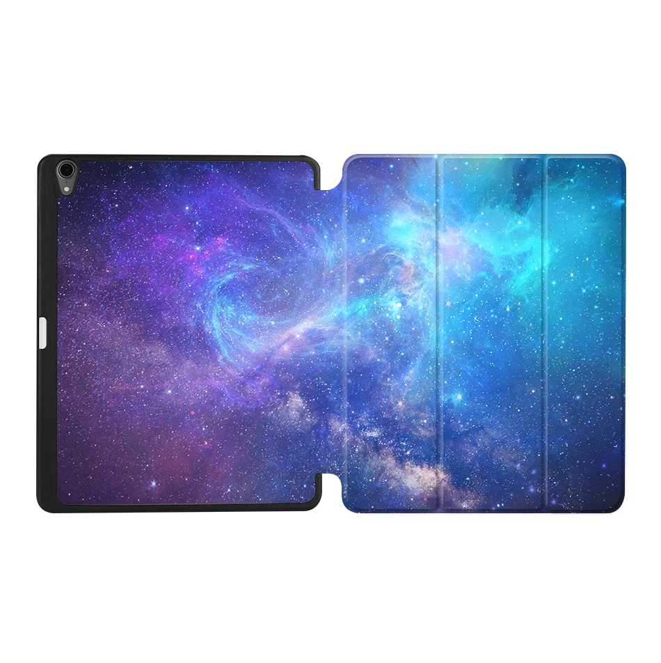 IPBC18 MTT для iPad Pro 12,9 дюйма Чехол тонкий из искусственной кожи флип стенд Умный чехол мультфильм планшет для надписей чехол с карандашом - Цвет: IPBC18