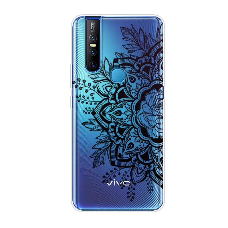 Чехол с рисунком для Vivo V15 Pro мягкий силиконовый чехол телефона Fundas |