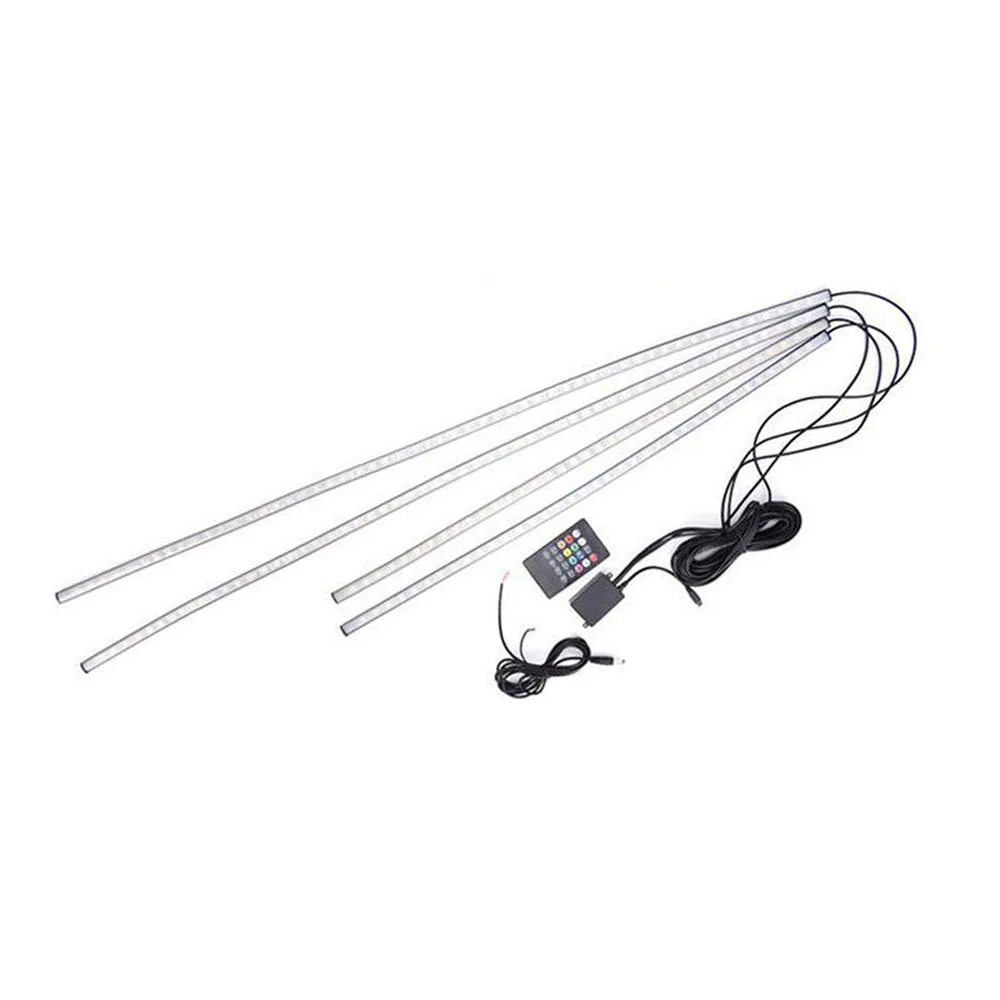 4 шт. автомобильные светодиодсветодиодный ленты RGB для подсветсветильник