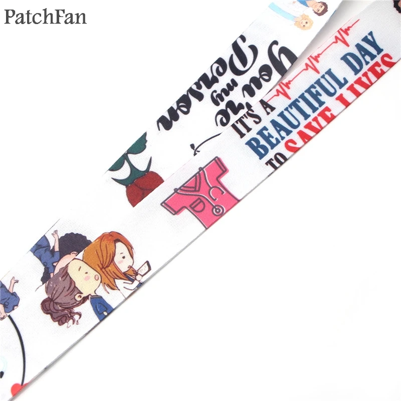 Patchfan сериал Анатомия страсти Брелок Для Ключей Талреп лямки лента шейный ремешок