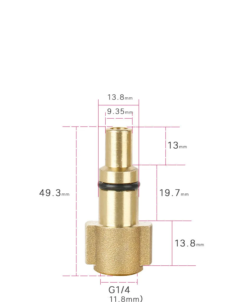 Адаптер для пенопластового сопла/пеногенератор/пенный пистолет-Lavor Vax B& S Craftsman Hammerflex Sterwins для G1/4