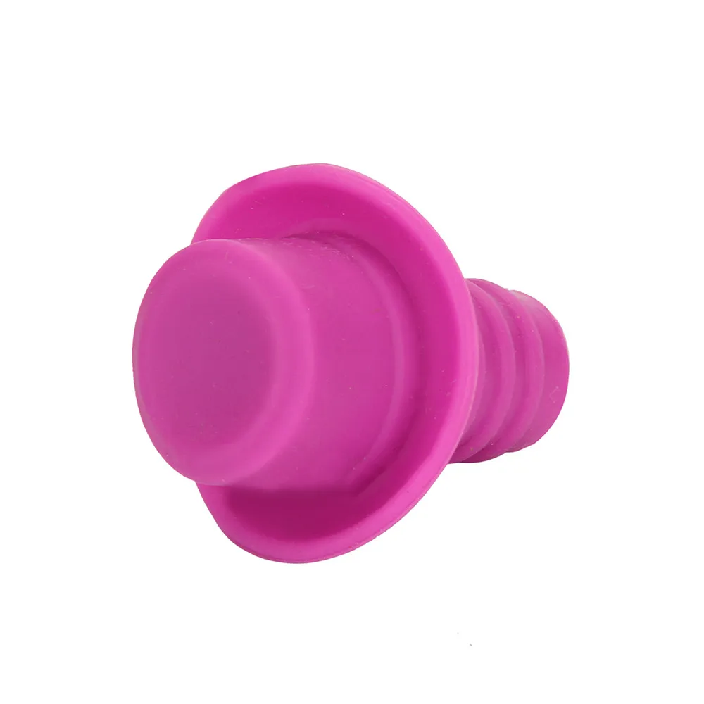 Hot Pink 1 шт шляпа Силиконовая Вакуумная Бутылка стопор ликер выход вино стоп бутылка - Цвет: Hot Pink