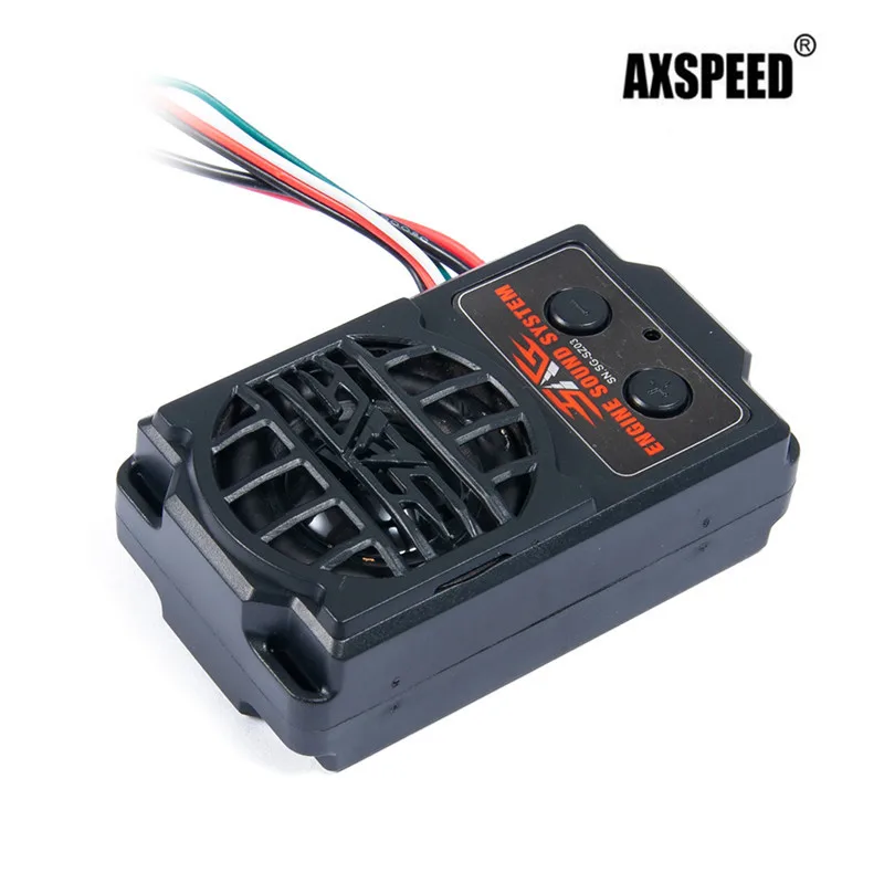 

AXSPEED 1pc RC Remote Control Car Climbing Car Simulation Sound Group 5 Modes Engine Sound for 1/10 RC Crawler Truck New