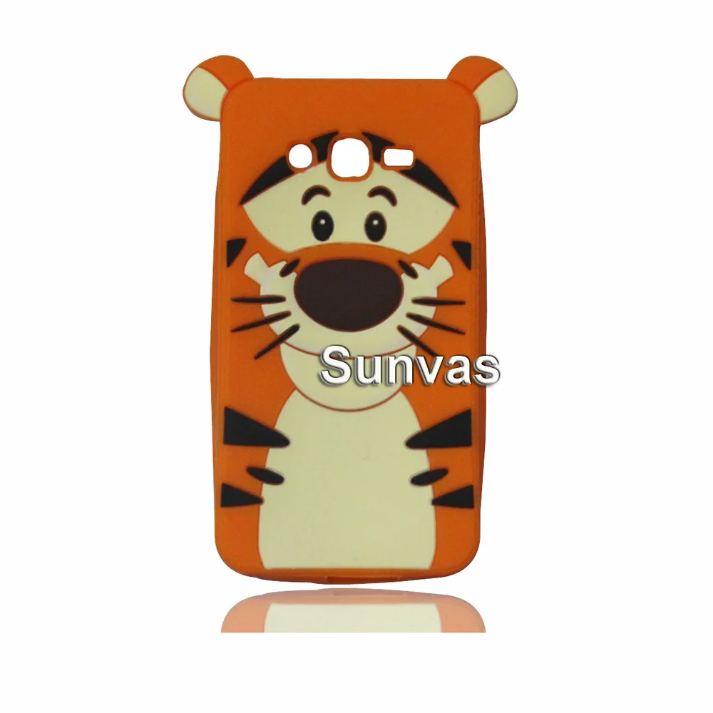 Чехол с 3D рисунком для samsung Galaxy J2 Prime G532 G532F Grand Prime Plus G530+ чехол для телефона с изображением кошки лошади кролика