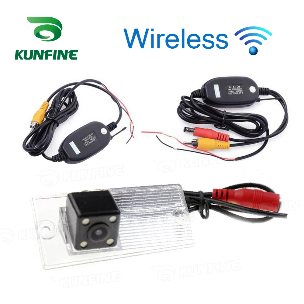

CCD Track Car Wireless Rear View Camera For Kia Sportage 2008 2009 2011 2012 Camera Reverse Backup Camera Parking Track Line