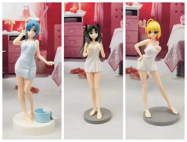 Fate Grand Order Sword Art Online Nero Tohsaka Rin Asuna Kirigaya Suguha Yuki Alice купальник Ver. Пикантная фигурка из
