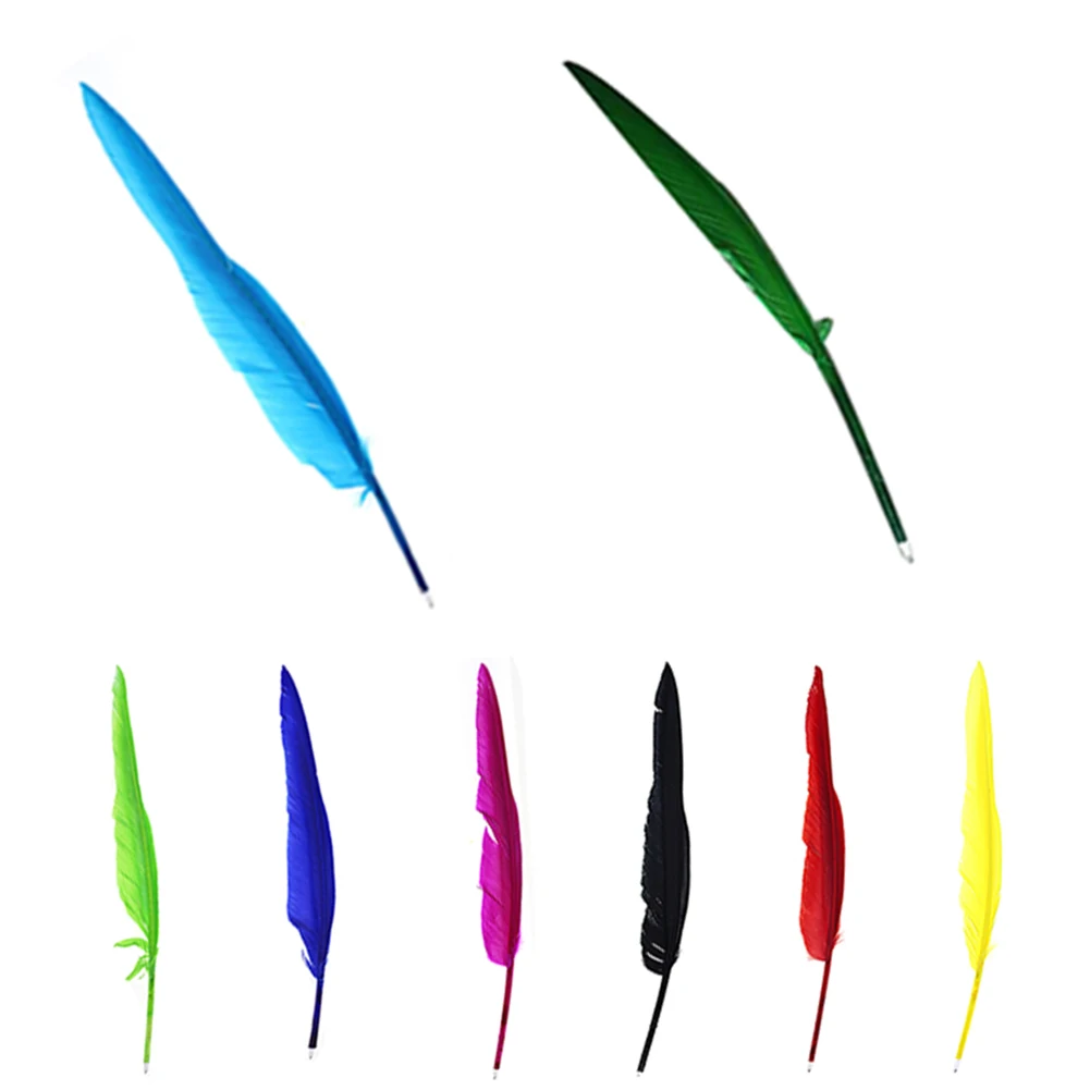 Лидер продаж Ретро стиль черные чернила перо Шариковая ручка для офиса студент