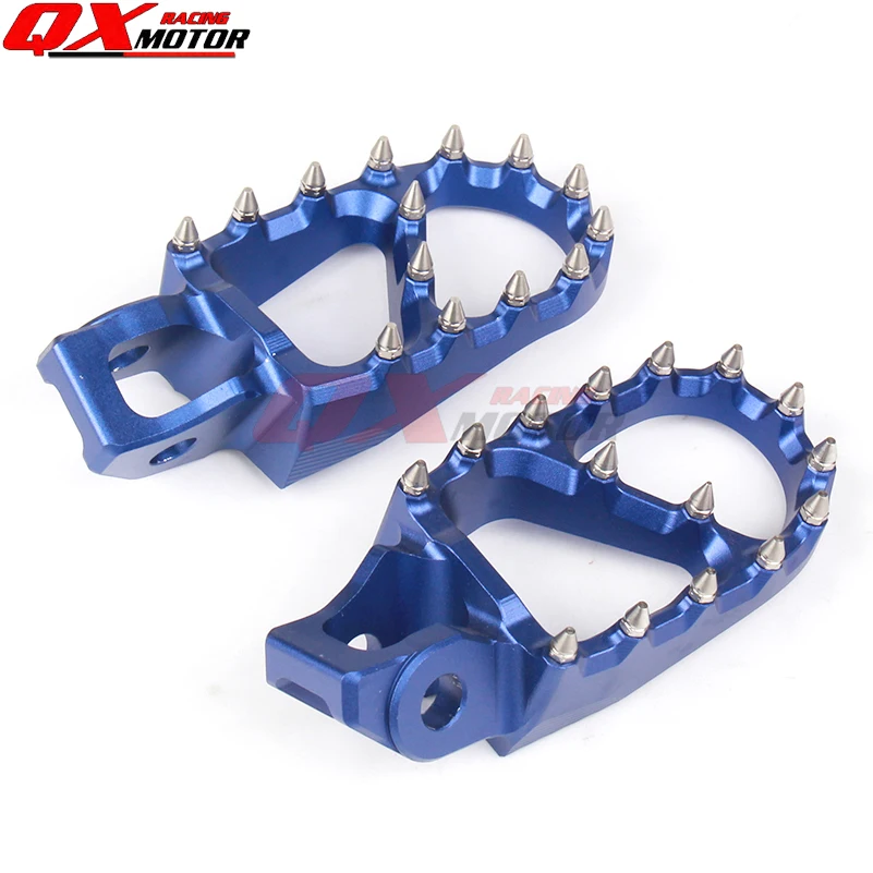 Синие 7075 подножки для ног педали YZ 85 125 250 YZ250F YZ426F YZ450F YZ125X YZ250X YZ250FX WR250F|Подставки под