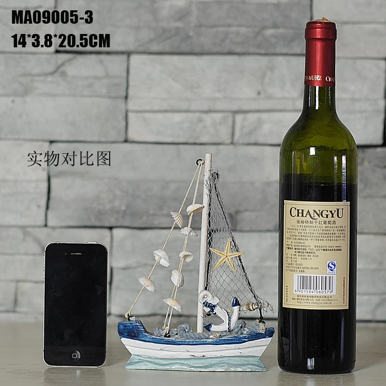 3 размера Американский Средиземноморский стиль деревянная Парусная оболочка