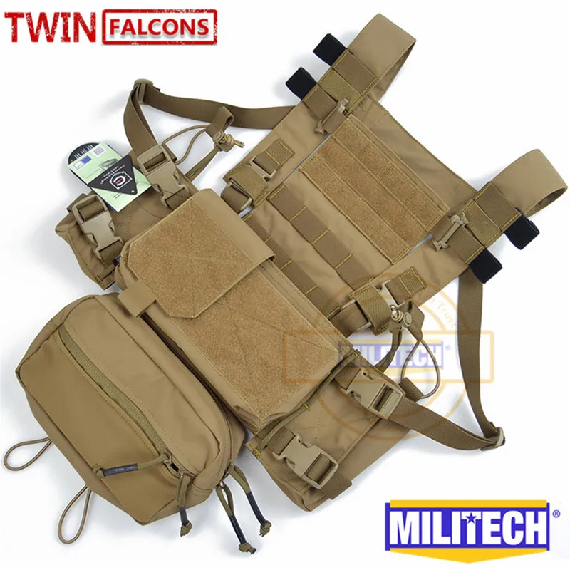 MILITECH TW Delustering MFC 2,0 RG набор CQC RRV MOLLE MK3 душистый нагрудный Риг военный боевой штурмовой тактический охотничий жилет