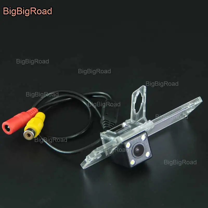 BigBigRoad Car Intelligent Dynamic Track Rear View Camera Backup Waterproof For Mitsubishi Pajero 2009-2012 Zinger L200 | Автомобили и