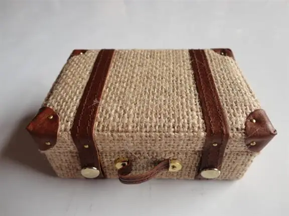 4.53&quot Dolls house 1:4 bjd doll miniature exquisite vintage small handbag suitcase | Игрушки и хобби