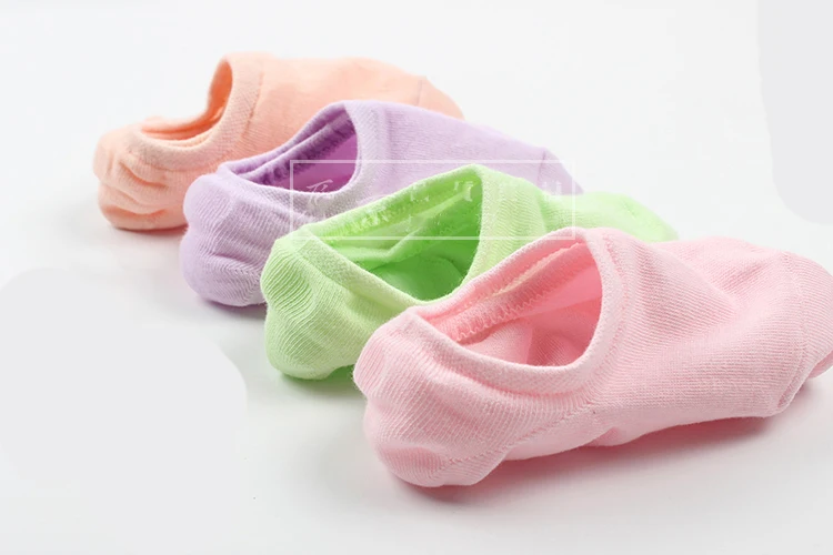 Удобные до лодыжек с мультяшной Невидимый для женщин носки девочек милые женские