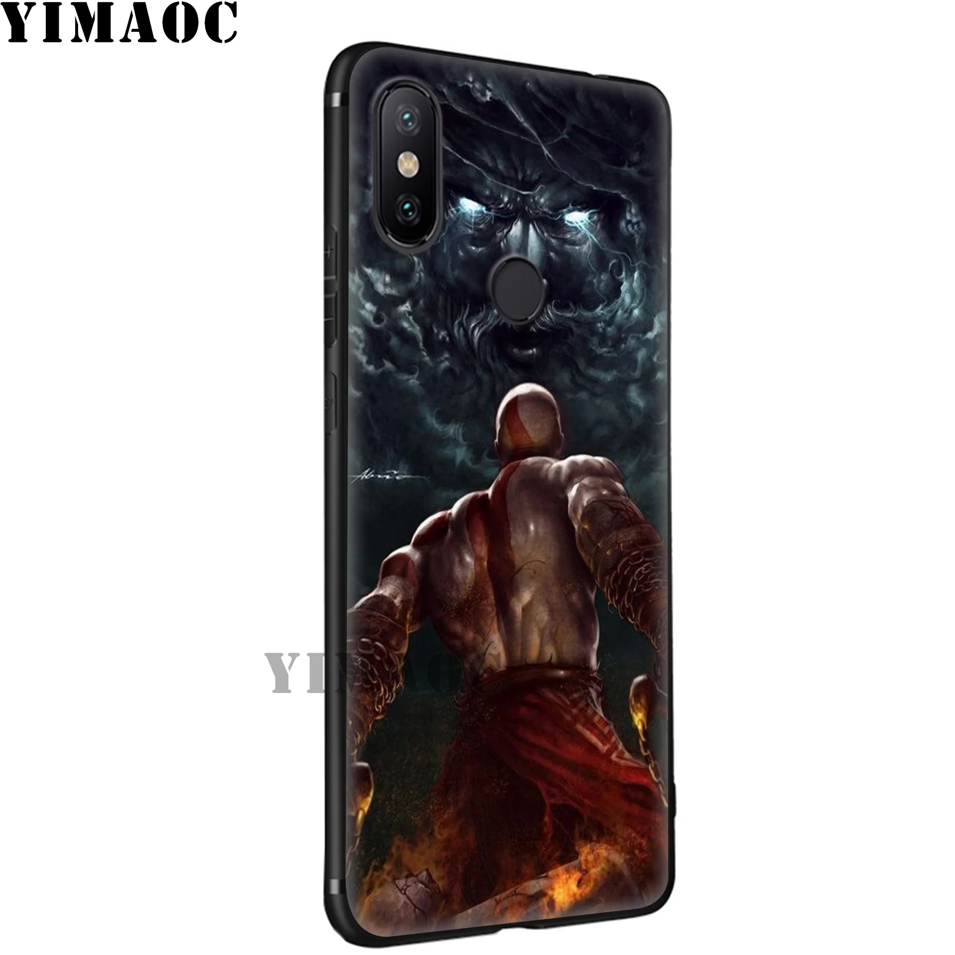 Мягкий силиконовый чехол YIMAOC God of War для Xiaomi Redmi 7A Note 7 6 6A 5 4 4X 4A 5A S2 Plus K20 Pro Lite |