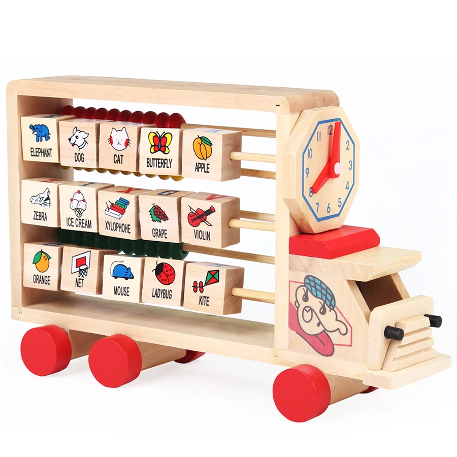 Детские Абакус соробан деревянные игрушки montessori Jouets для малышей раннего