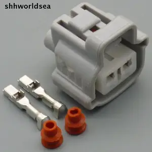 Разъем для автомобильных противотуманных фар shhworldsea, 2,2 мм, 2 контакта, автомобильное гнездо для сигнала поворота, водонепроницаемый Электрический разъем для Changan wuling