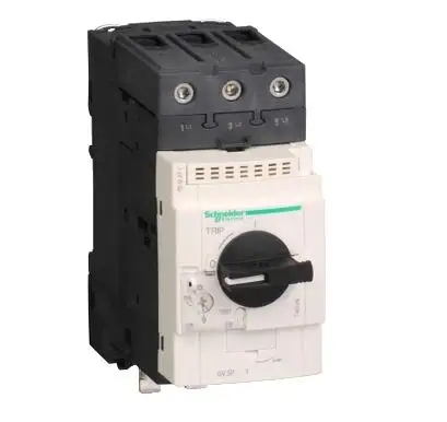 

GV3P131 GV3-P131 Motor circuit breaker, TeSys GV3, 3P, 9-13 A, thermal magnetic, upstream EverLink terminals