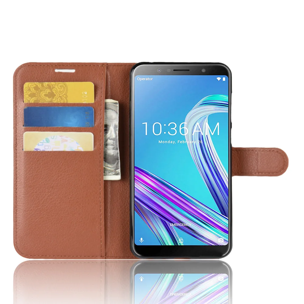Для Asus Zenfone Max Pro M1 ZB602KL чехол из искусственной кожи для телефона X00TD ZB ZB602 602 602KL