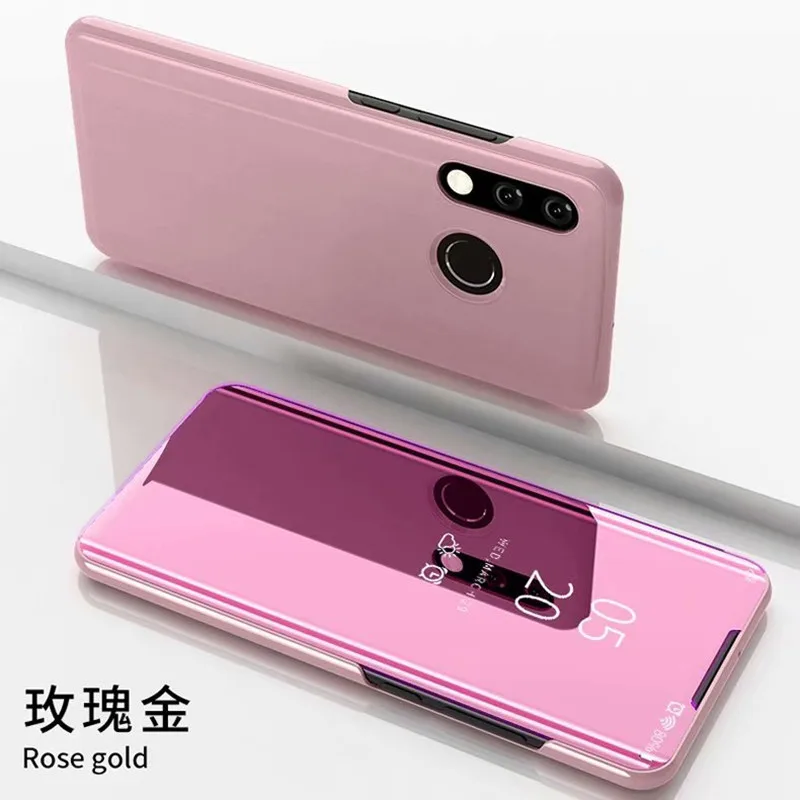 Флип-чехол для Huawei P20 Lite P10 P30 Mate 10 Pro 20 20X зеркальные Чехлы Honor 9 P Smart 2019 | Мобильные