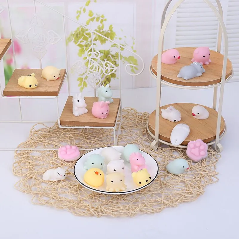 DHL 300pcs/lot 50 Styles Squishy Cat Squeeze Healing Fun kids Fidget Baby Toys Gift Antistress Reliever Decor 2017 Hot Sell | Игрушки и