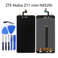 5 0 for zte nubia z11 mini nx529j lcd display touch screen digitizer components replacement screen assembly logistics tracking