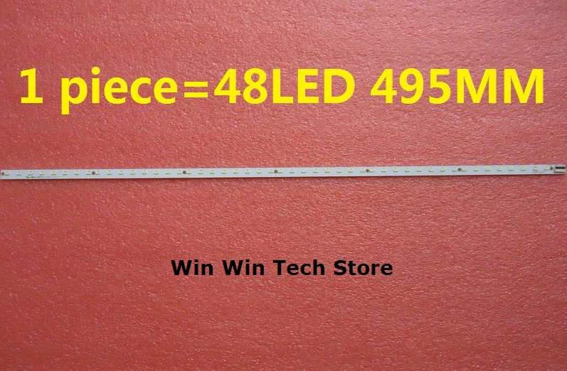 TH-L39EM58c LE39A720 L390H1-1EA 4AD074762 Светодиодная лента V390HK1-LS5-TREM4 1 шт. = 495 мм 48LED | Лампы и