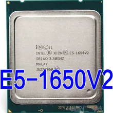 Процессор Intel Xeon E5 1650 V2 E5-1650 V2 e5 1650 V2 cpu LGA 2011 серверный процессор настольный процессор может работать