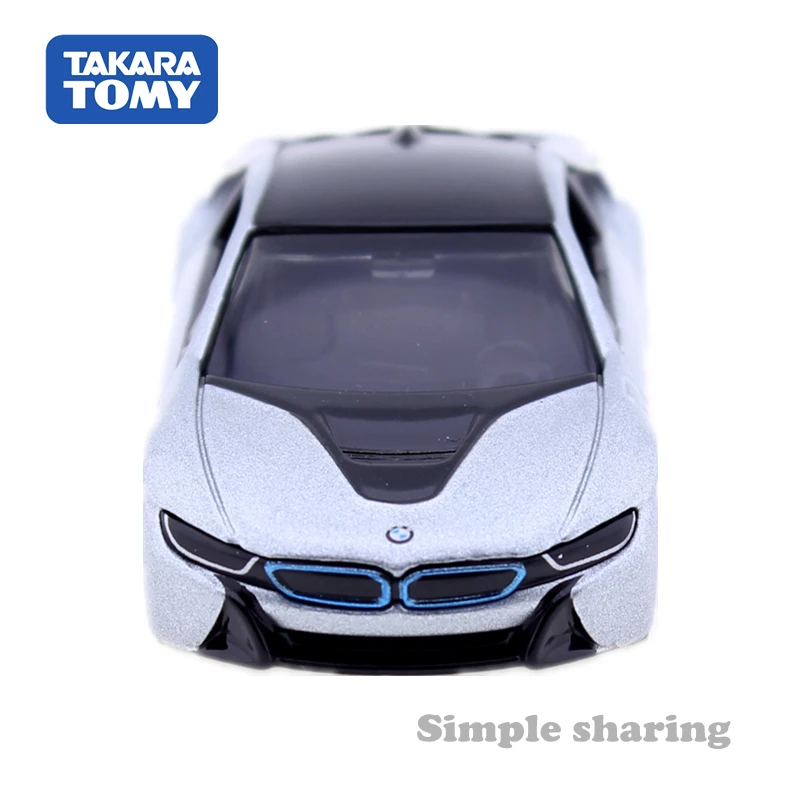 Takara Tomy Tomica No.17 BMW I8 модель автомобиля комплект 1:61 весы Электрический формовка