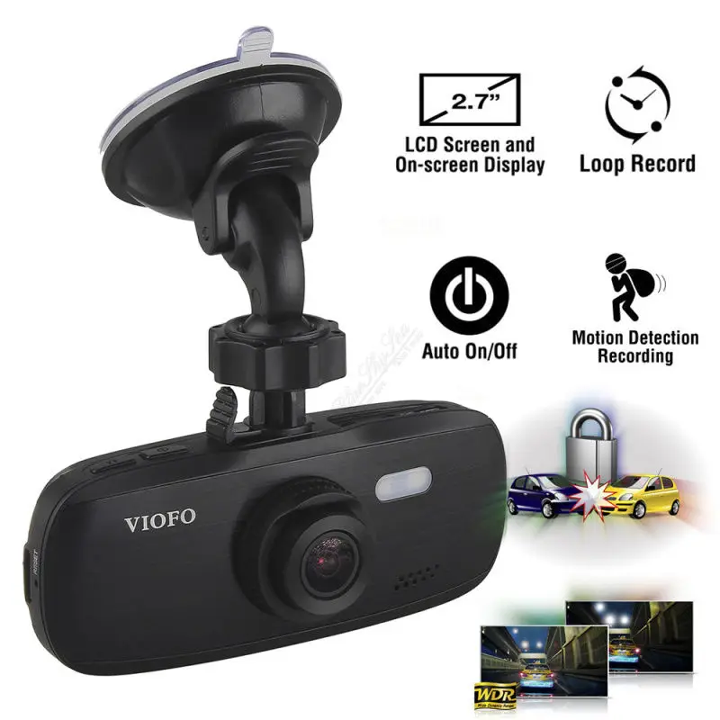 Viofo G1W S HD 1080P супер конденсатор Novatek96650 IMX323 Автомобильный видеорегистратор|dash cam