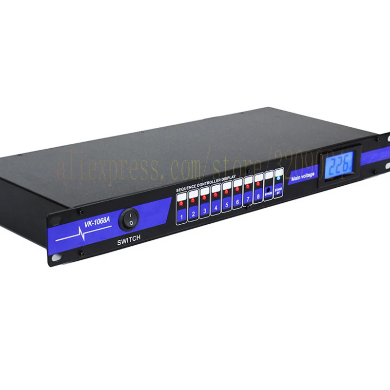 

Power Controller Power Sequencer 8 Professional Power Sequencer VK-1068A