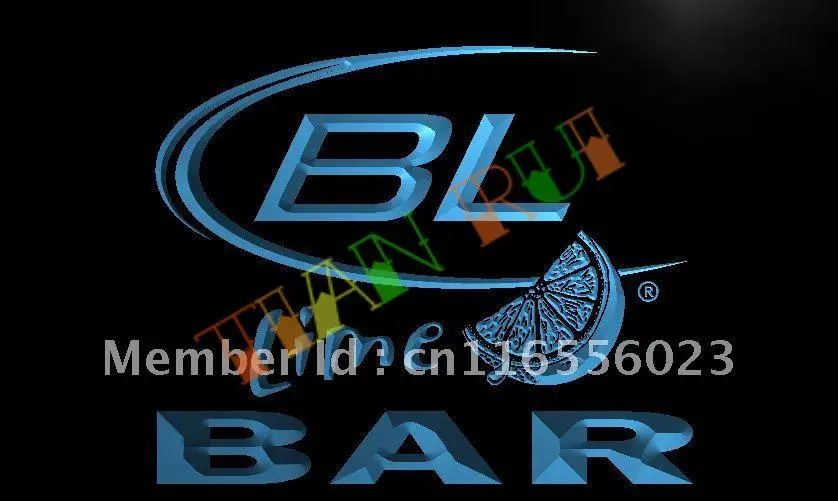 LA678-бар Bud Lite Лайм пиво светодиодная неоновая светосветильник вывеска | Дом и сад