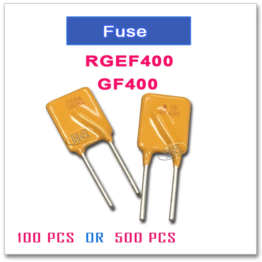 RGEF400 разметка GF400 100 шт 500 9 мм * 10 PPTC полипереключатель перебочный предохранитель 16