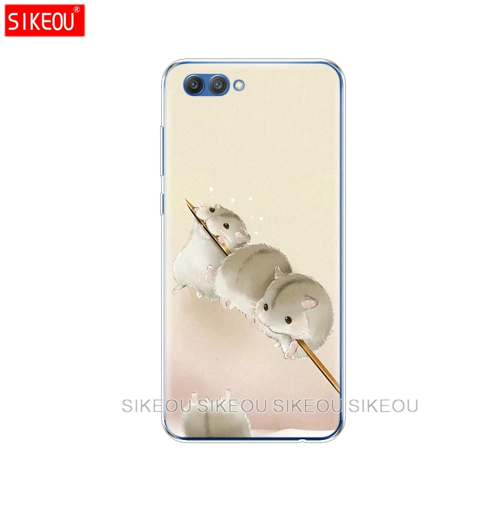 Силиконовый чехол для телефона Huawei Honor 10 V10 3c 4C 5c 5x 4A 6A 6C pro 6X 7X 6 7 8 9 LITE кролик мышь